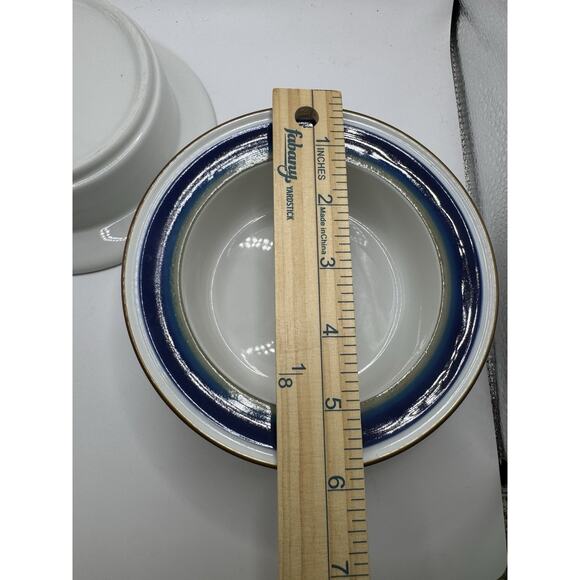 Porsgrund Norway Saga Set Of 2 Rimmed Fruit Dessert Sauce Bowls 5.7”‎ Excellent - Picture 6 of 13